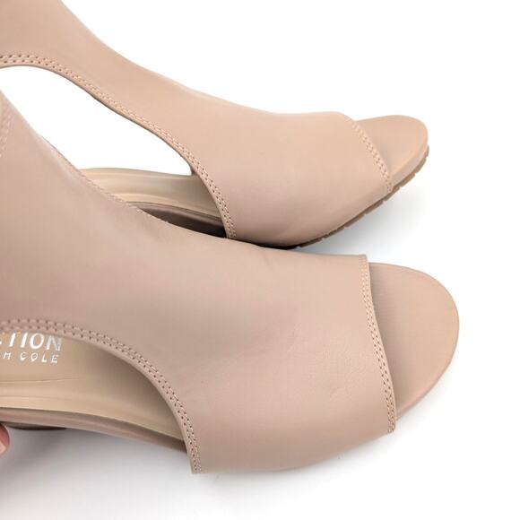 Kenneth Cole Reaction Gracie Wedge Sandals Women's Chai Size US7 EU37.5 - Picture 10 of 10